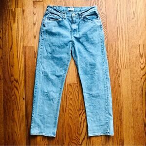 Denizen Levi’s 90s Loose Straight Leg Light Wash Denim Jeans Women’s Size 12 /31